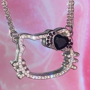 Hello Kitty Rhinestone Necklace